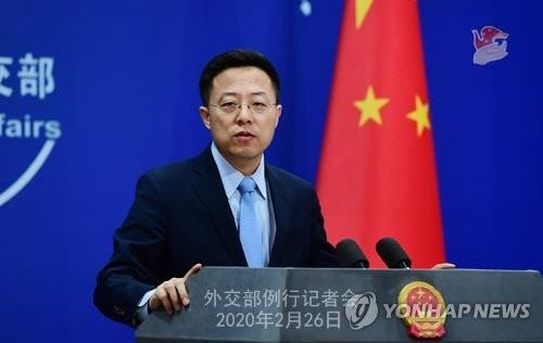 자오리젠 중국 외교부 대변인[중국 외교부 제공]